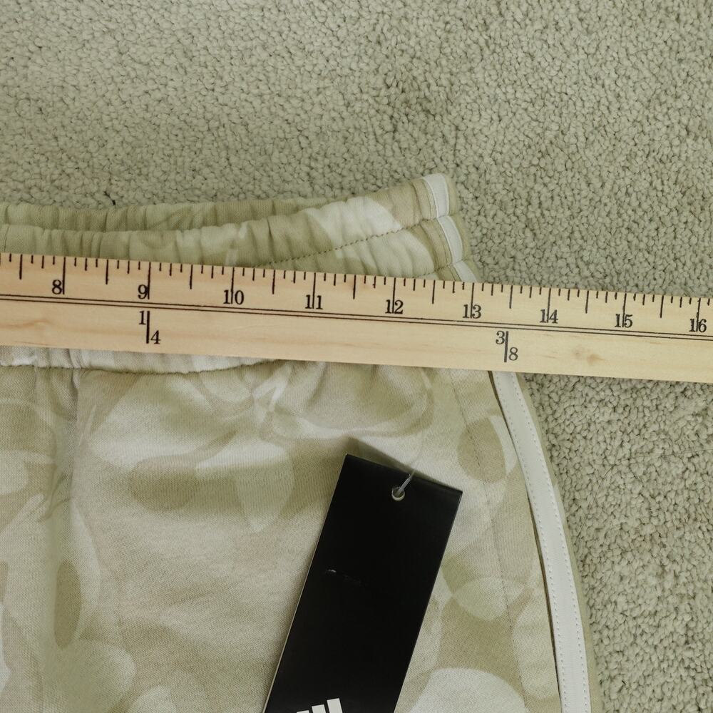 NWT adidas Big Girls 3-Stripe Fleece Jogger Pants Floral Camo Tan Size L/14 - Picture 3 of 8